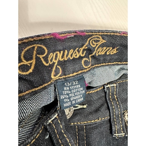 Y2K Request Jeans Cross Size 13/32 (M25) - Picture 5 of 9